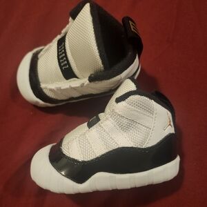 Infants size 2c  Jordan's Brand New black and white